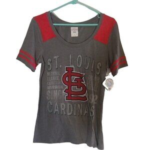 St. Louis Cardinals MLB Gray Shirt Women's  Medium